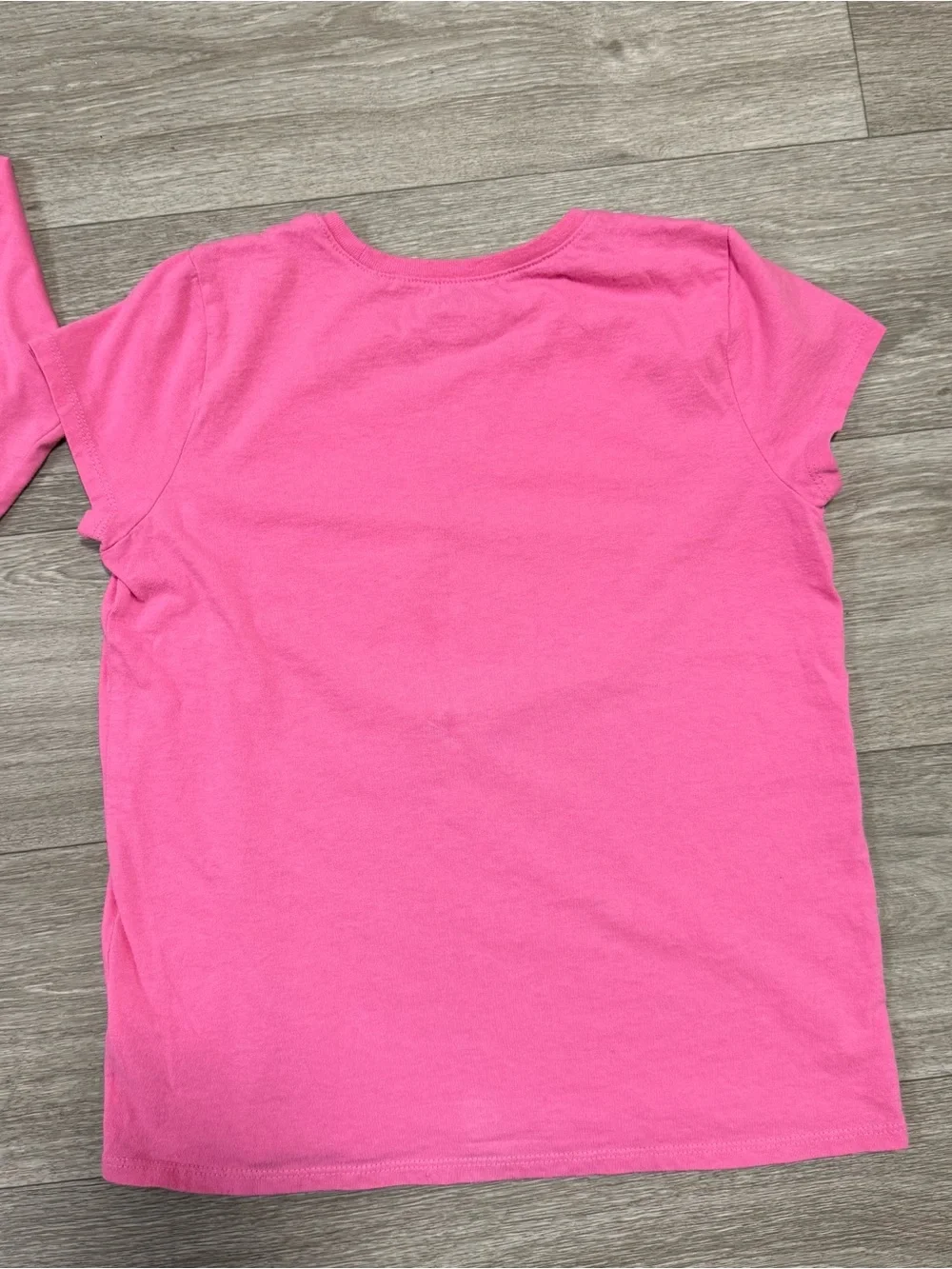 the children's place girls lot of 2 pink tops size L 10-12 Bunny And Love